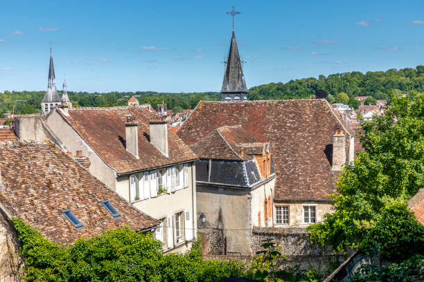 Toitures de la vieille ville de Provins