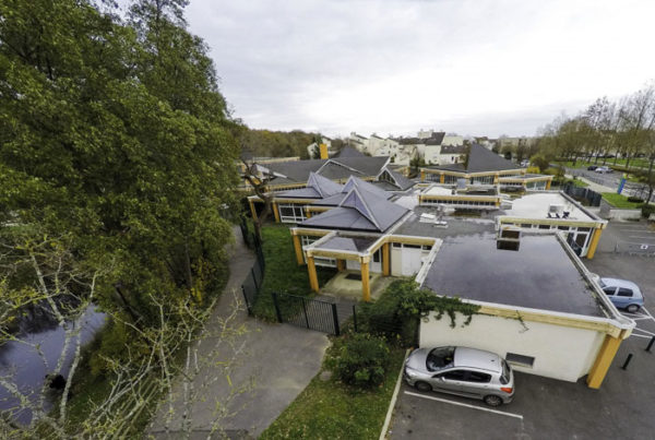 Groupe Scolaire Les Bois - Nandy - Réfection toiture terrasse non accessible - Membrane EPDM